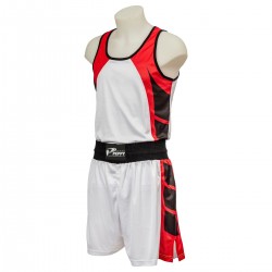 White Adult Shorts-Tank Set White Adult Shorts-Tank Set